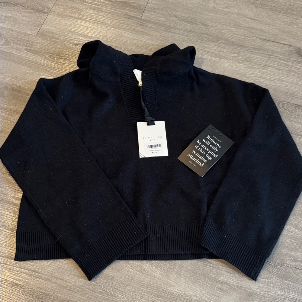 NWT Pomander Place Tuckernuck Black Zarah Hoodie - Picture 2 of 3